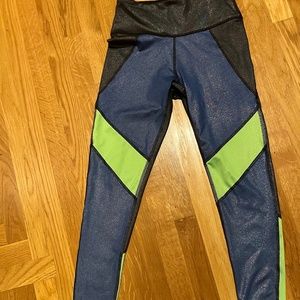 EUC Sparkly Zumba Leggings